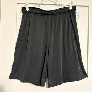 Nike Dri-FIT Men's Charcoal Athletic Shorts • Large